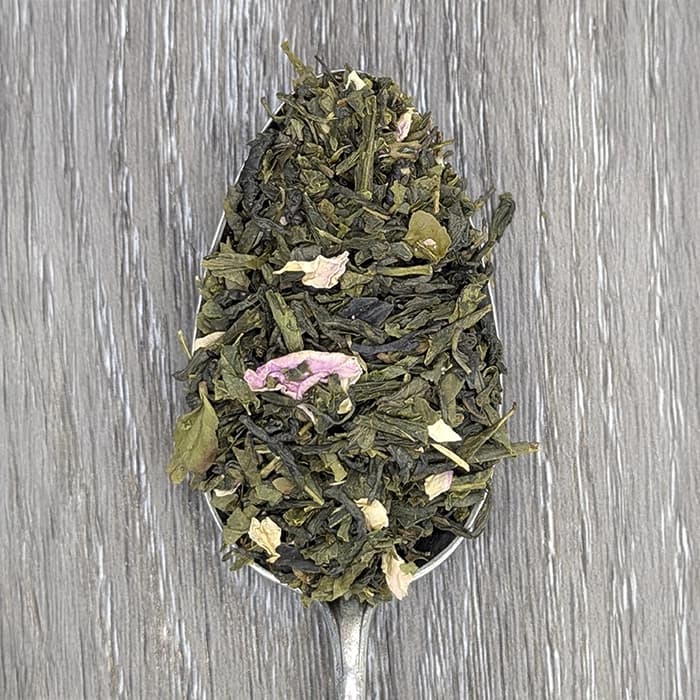 Chá verde com pétalas de rosa — the vert et the blanc aux petales de roses sku1058 main