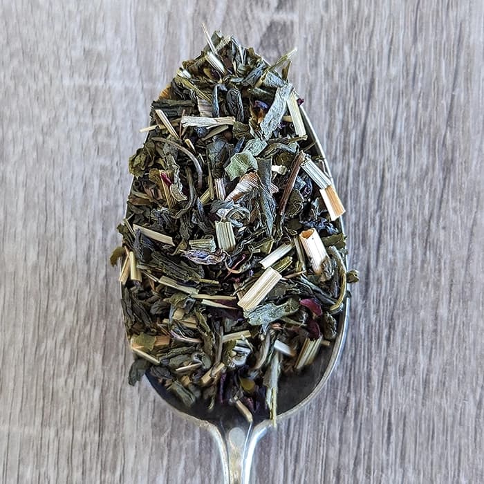 cha verde e cha branco com laranja sanguinea sku1045