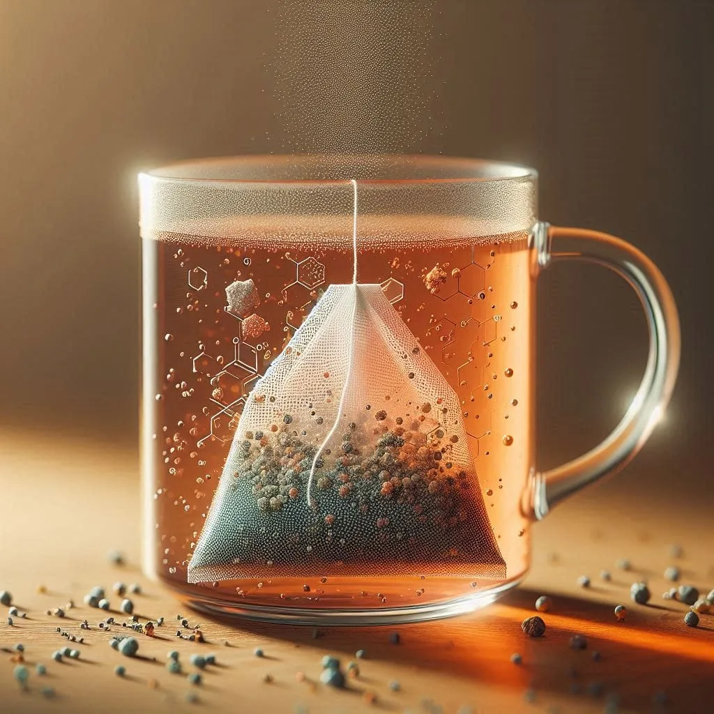 Microplásticos nas nossas bebidas de chá